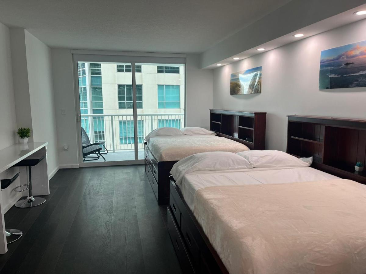 Studios In Brickell With Pool, Gym, Free Parking And Game Room Miami Kültér fotó