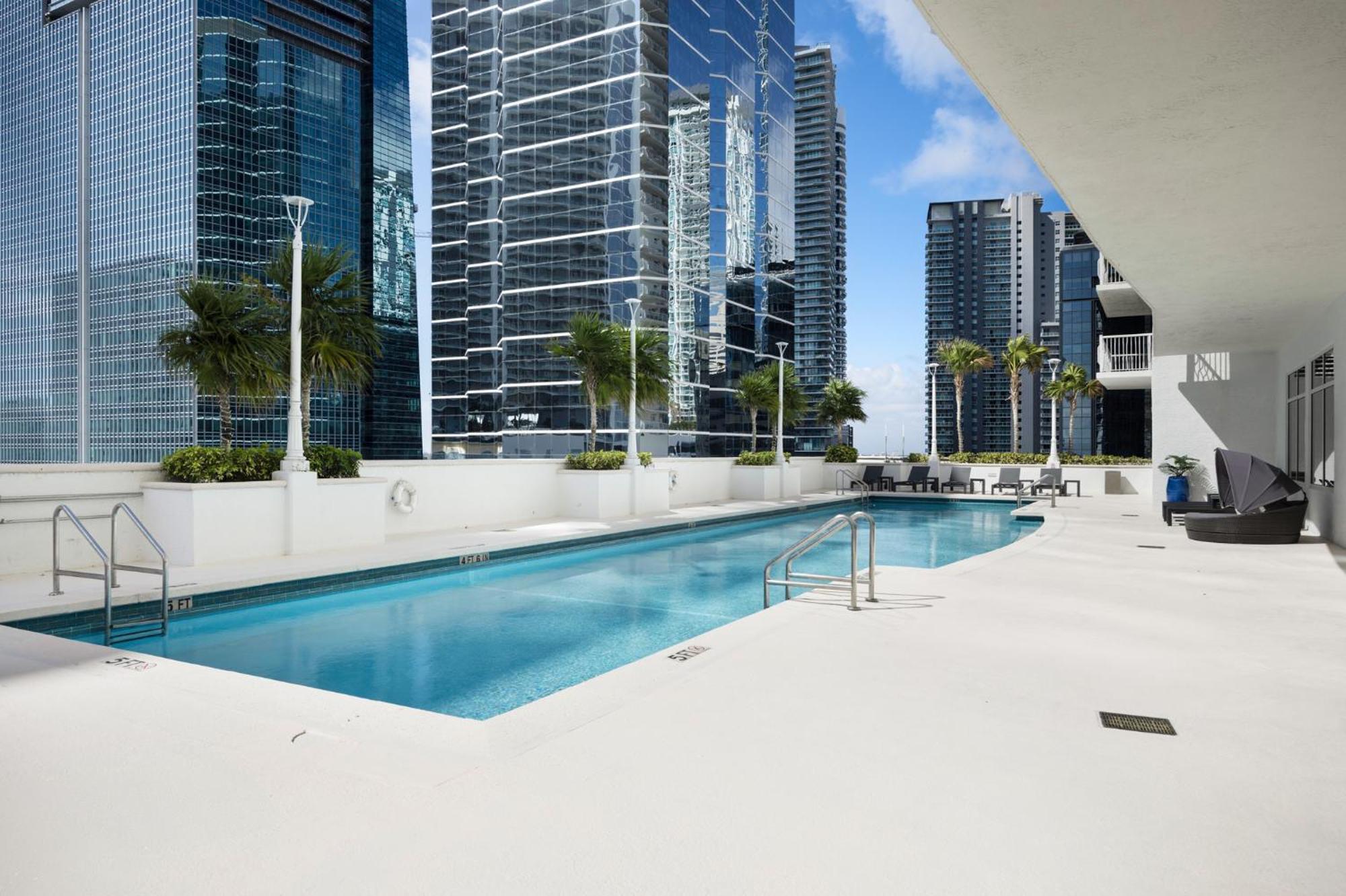 Studios In Brickell With Pool, Gym, Free Parking And Game Room Miami Kültér fotó